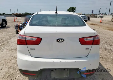 2014 Kia Rio Lx from USA, damaged, VIN KNADM4A38E6414845